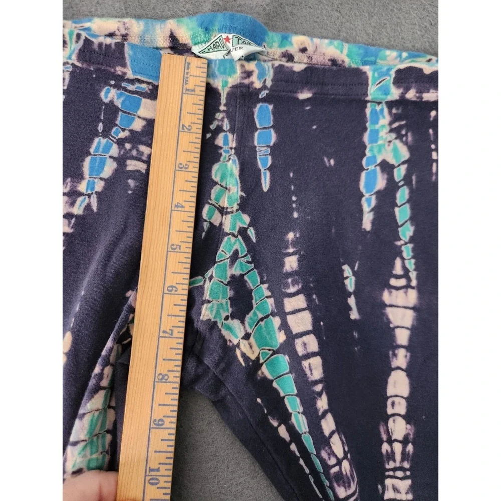 Hard Tail Forever Legging Tie-Dye Yoga Size Large Ankle Y2K Gym Run Lowrise NWOT